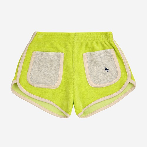 [bobochoses] Green terry shorts