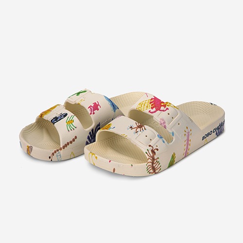 [bobochoses] Funny Insects All Over Freedom Moses X Bobo Choses sandals