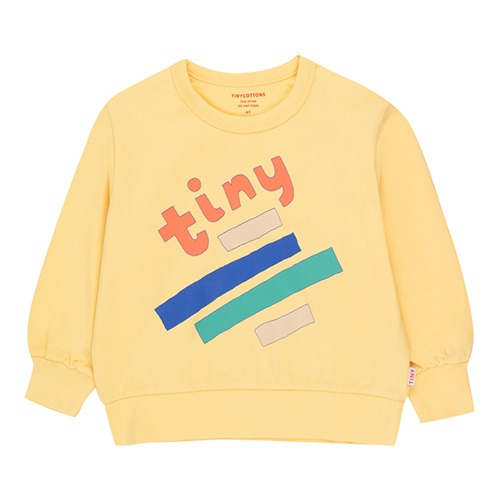 [tinycottons] TINY SWEATSHIRT - mellow yellow